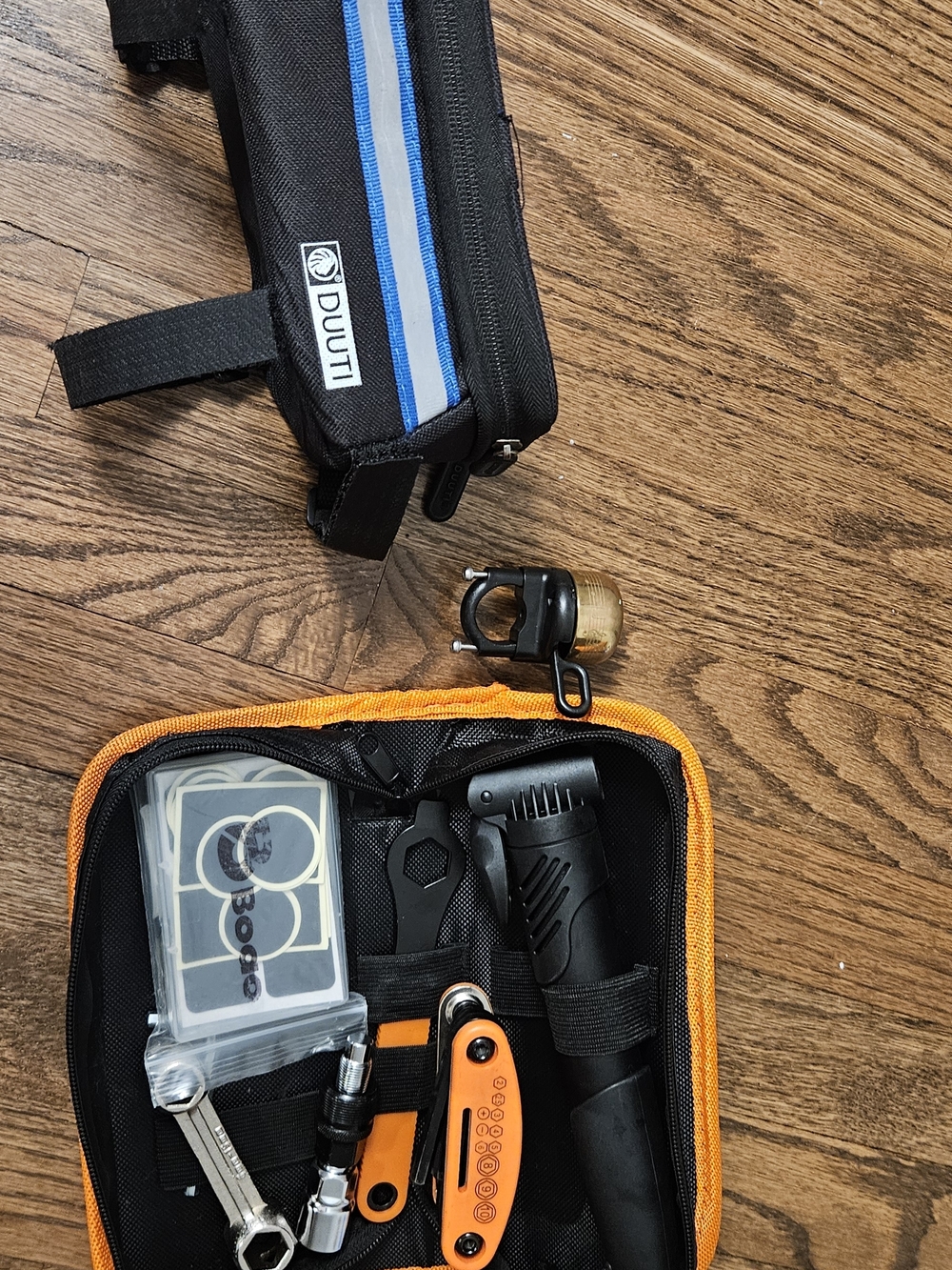 Bike Bag, Bell & Miscellaneous Bike Tools